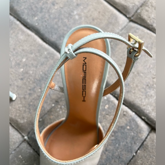 Moreschi suede gray elegant pumps size EU 38 1/5 main image 4